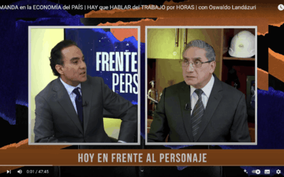 FMI MANDA en la ECONOMÍA del PAÍS | HAY que HABLAR del TRABAJO por HORAS | con Oswaldo Landázuri